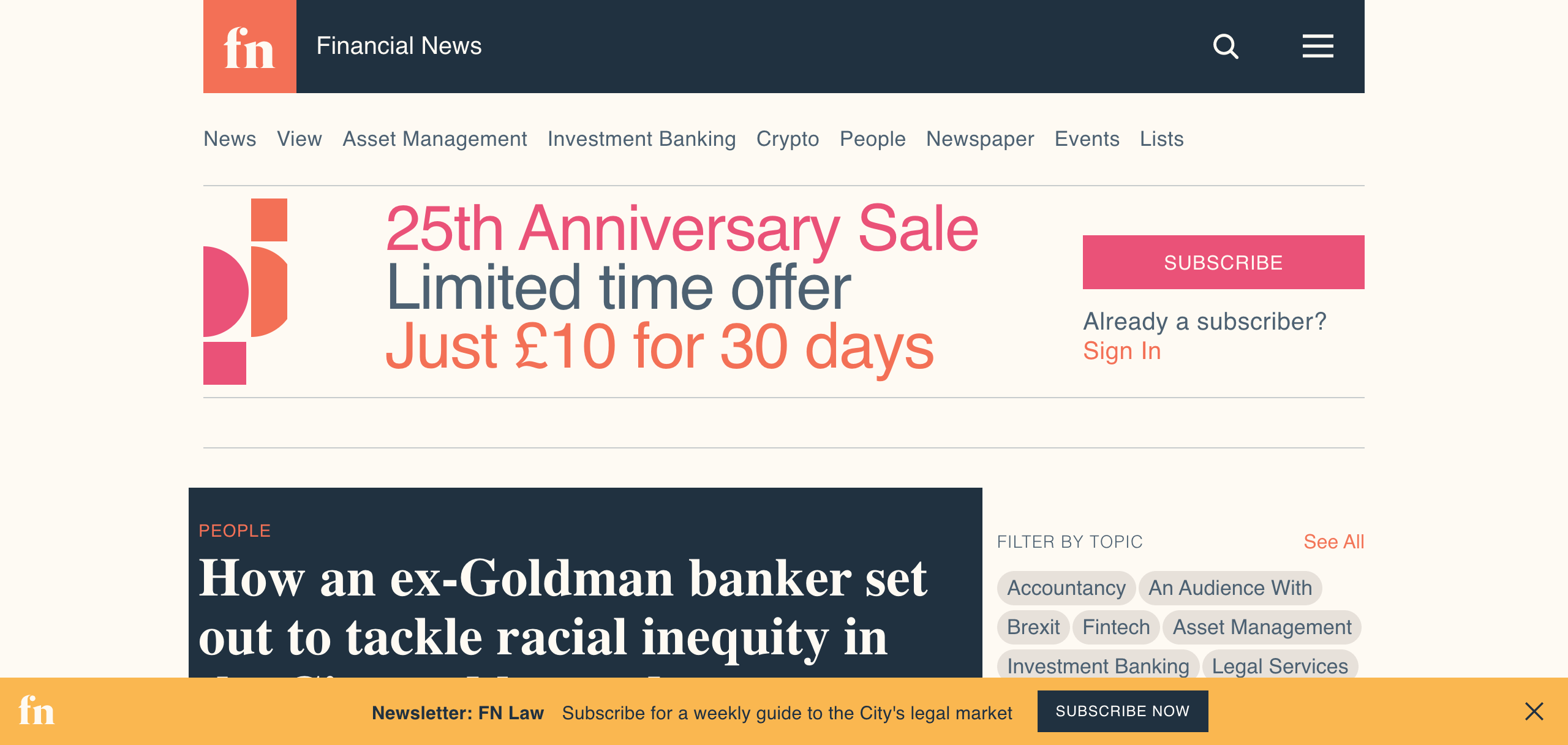 Financial News London